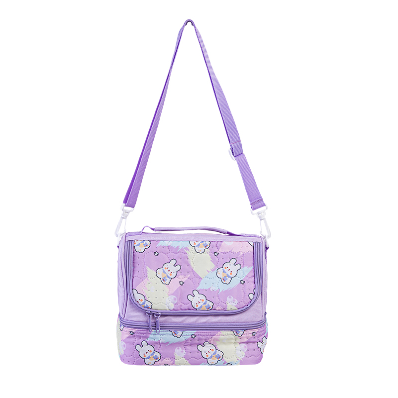 LJ25-CB002 bolsas de almuerzo de gran capacidad de doble capa